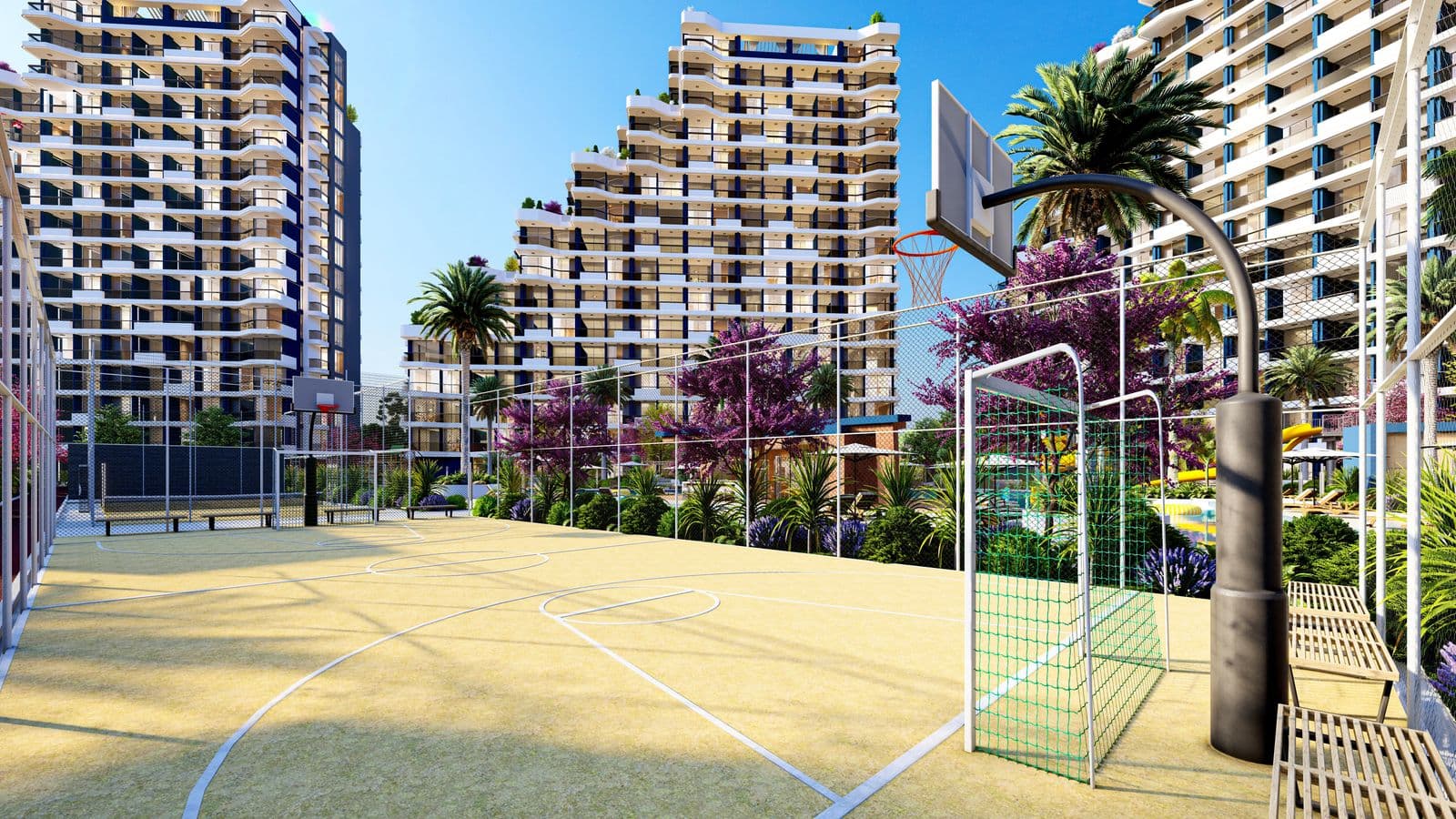 Mersin Tömük'de 17 Dönüm Üzerine Kurulu Sosyal Yaşam Projesi