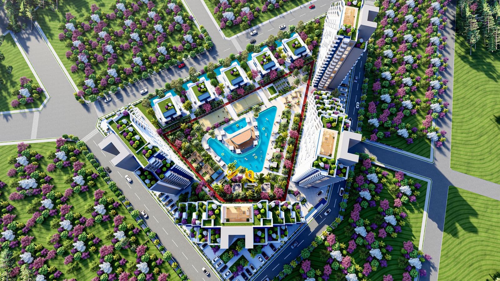 Mersin Tömük'de 17 Dönüm Üzerine Kurulu Sosyal Yaşam Projesi 5
